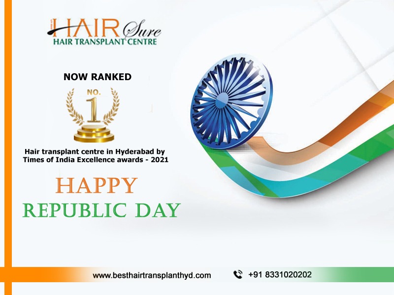 Happy Republic Day –  Cyber Hair Sure