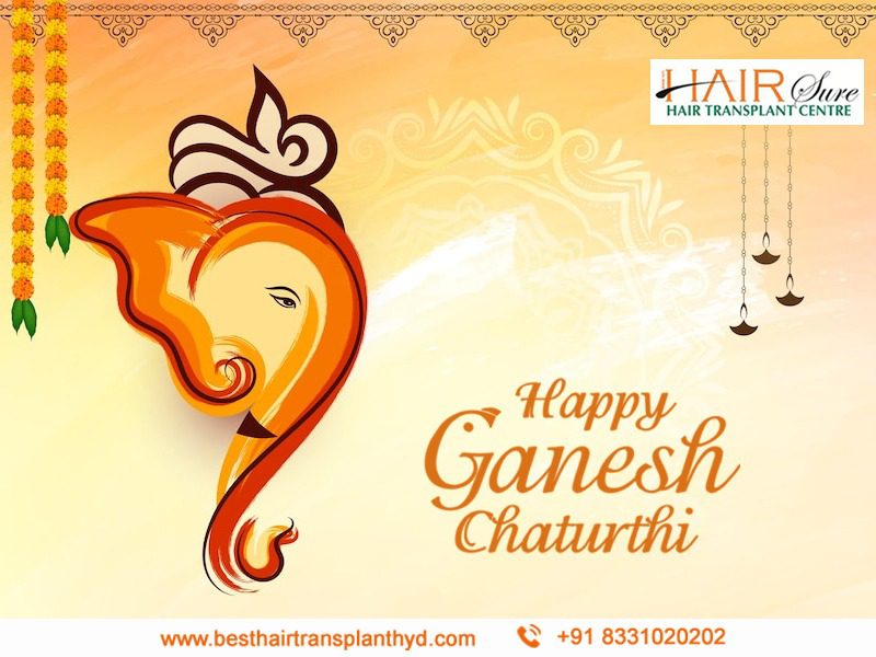 Happy Ganesh Chaturthi –  Cyber Hair Sure