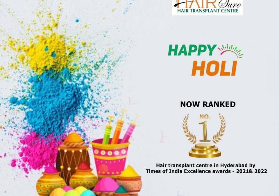 Wish you Happy Holi – Cyber Hair Sure Clinic